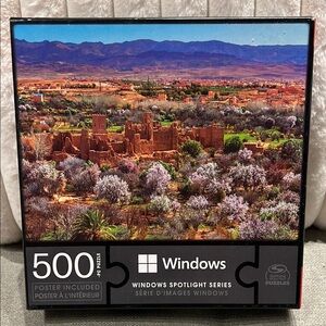 Microsoft Windows Morocco 500pc Puzzle NEW SALE🔴3/$25!